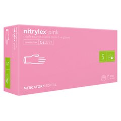 Nitrylex Rękawiczki nitrylowe różowe, 100 szt w sklepie internetowym Beauty Hunter