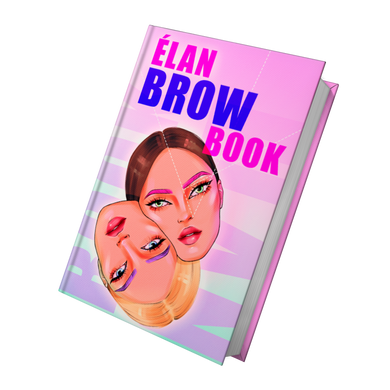 Pierwsza książka o brwiach Elan Brow Book (elektroniczna wersja ukraińska) w sklepie internetowym Beauty Hunter
