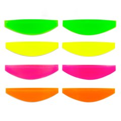 Валики для ламінування вій Neon Pads, 4 пари в інтернет магазині Beauty Hunter