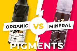 Pigmenty trwałe: organiczny VS mineralny